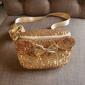 Gold Loungefly Fanny Pack